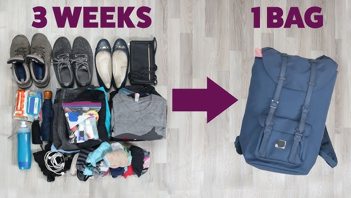 How Do You Pack Efficiently For A Long Trip?