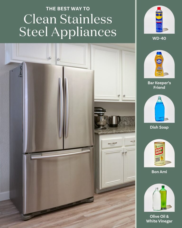 What Is The Best Way To Clean Stainless Steel Appliances?